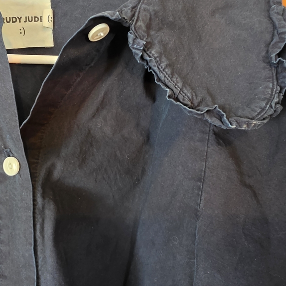 Rudy Jude Black Indigo Pony Blouse - Picture 4 of 4